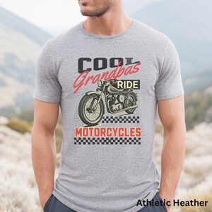 Cool Grandpa Shirt, Biker Grandpa Shirt, Cool Grandpas Ride Motorcylces Shirt, Grandpa Shirt For Father&#39;s Day, Motorcycle Shirt For Grandpa
