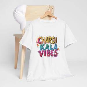 Chardi Kala Vibe Unisex T-shirt, Punjabi T-shirt men, Desi T-shirts, Sikh Shirt, Desi Apparel, Punjabi Gift for Him, Desi Gift Ideas