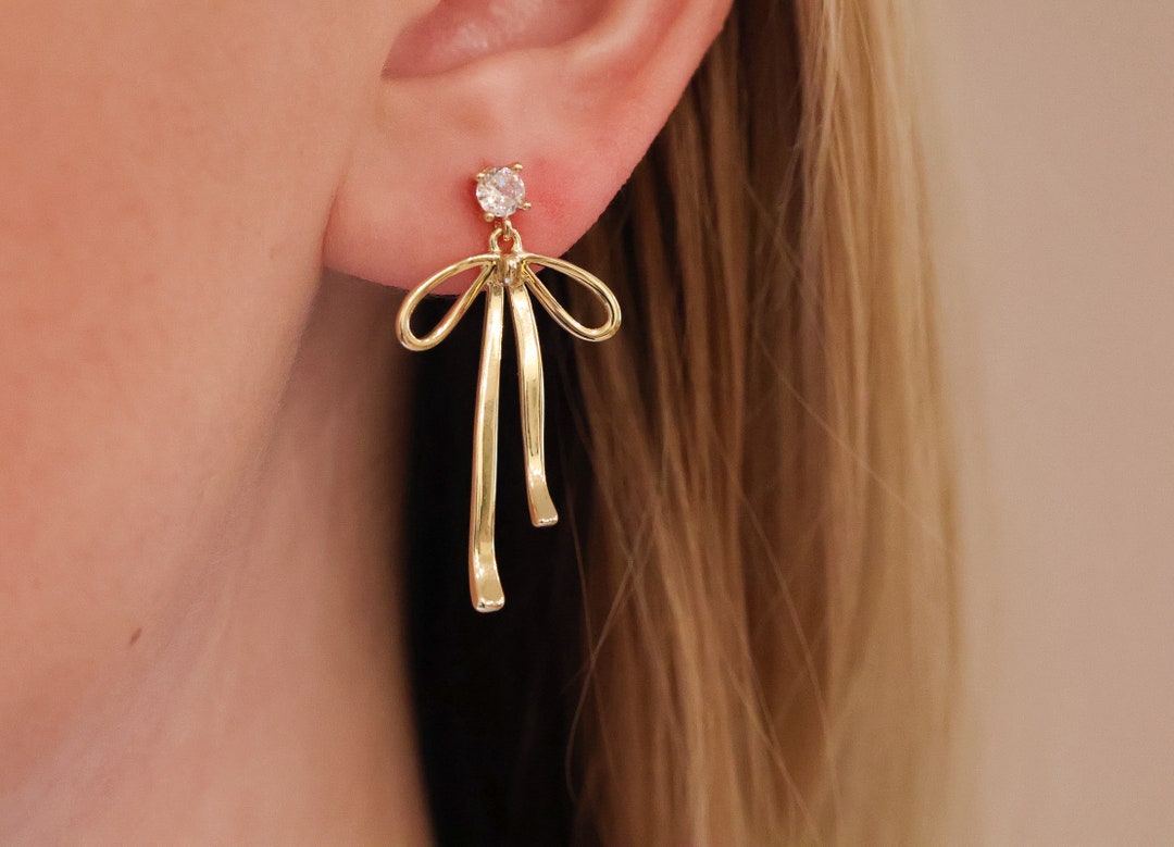 Corina Bow Earrings