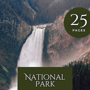 National Parks Coloring Book
