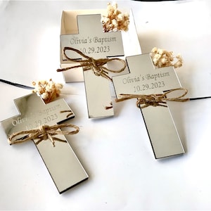 Baptism favors personalized cross magnet baptism favors for boy & girl christening gift for guests