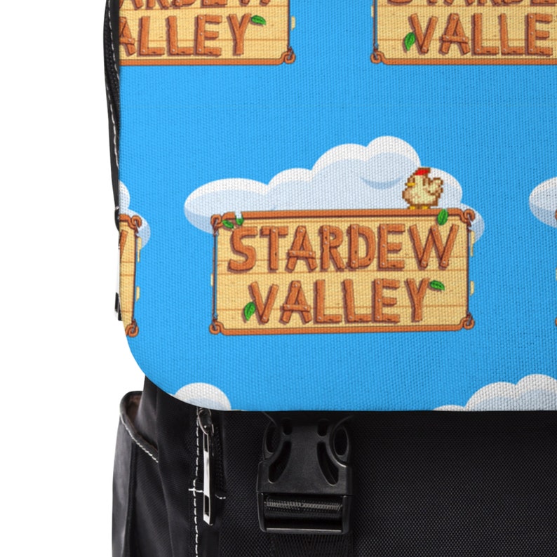 Stardew Valley Logo Backpack Stardew Valley Multifunctional Etsy