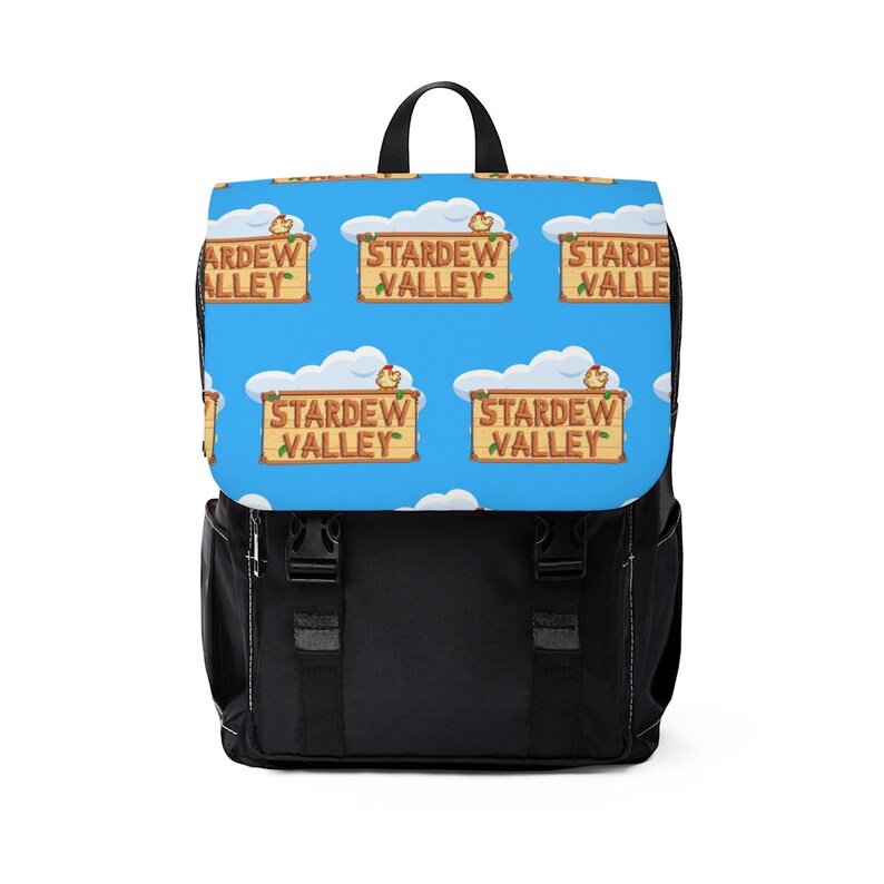 Stardew Valley Logo Backpack Stardew Valley Multifunctional Etsy
