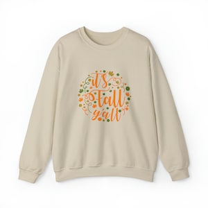 Fall Leaves Comfy Unisex Heavy Blend™ Crewneck Sweatshirt