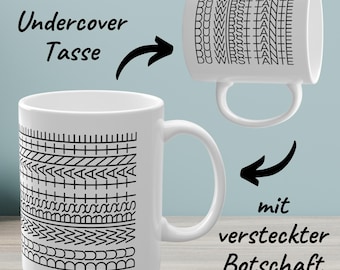 Mug with hidden message - You're going to be an aunt - announce pregnancy