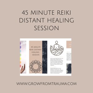 45 Minute Reiki Healing, Distance Reiki Healing, Distant Reiki Healing, Certified Reiki Practitioner, Reiki with Report, Aura Healing, Heal image 3