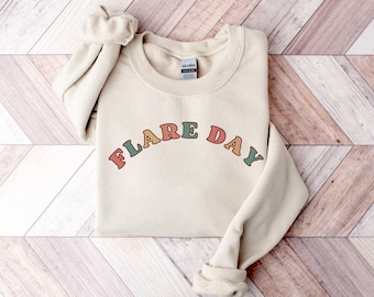 Flare Day Sweatshirt, Chronic Illness Crewneck, Invisible Illness Sweatshirt, Chronic Migraine Shirt, Autoimmune Gift, Chronic Fatigue