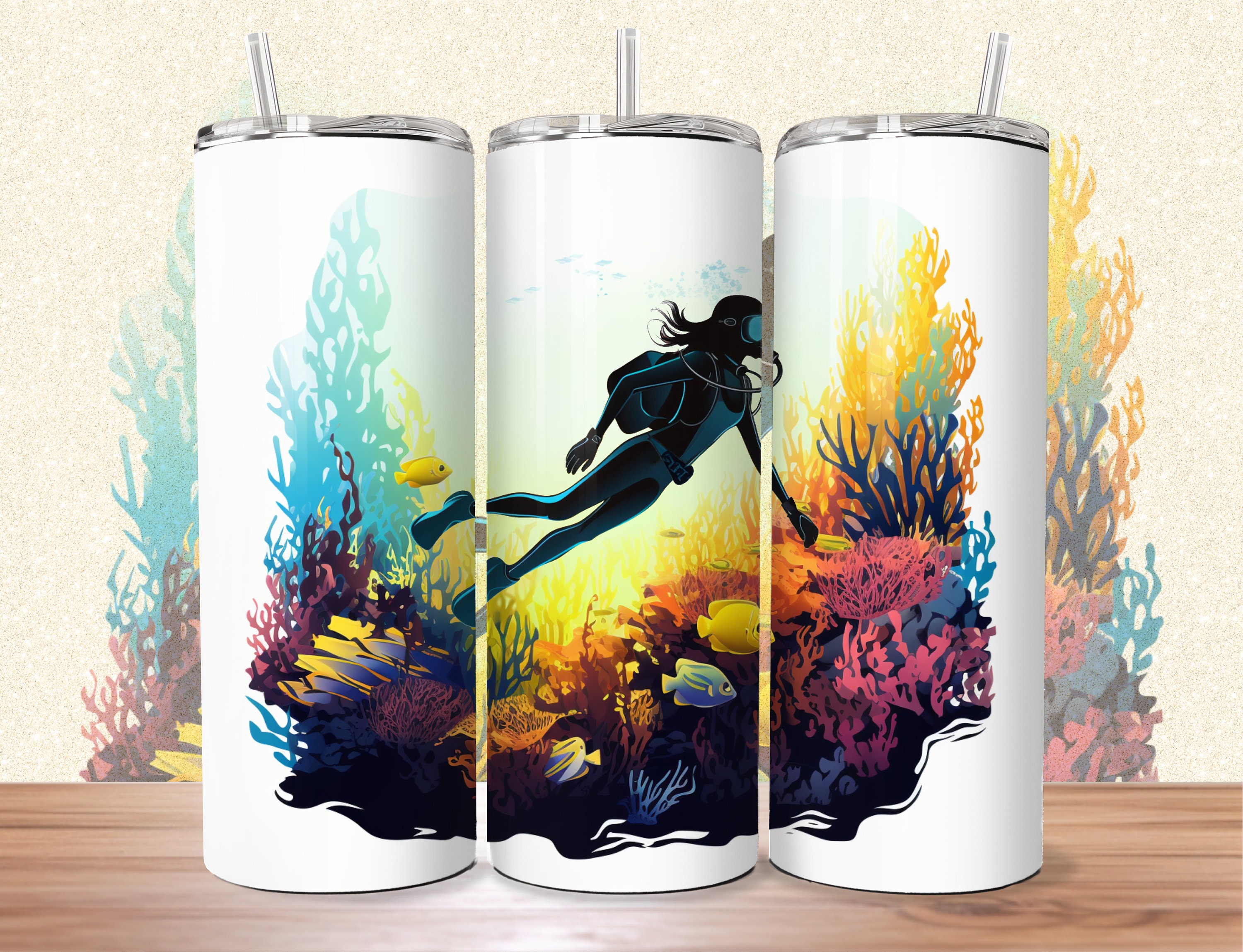 It Felt So Good Dive In The Ocean With So Many Creatures Digital Art By