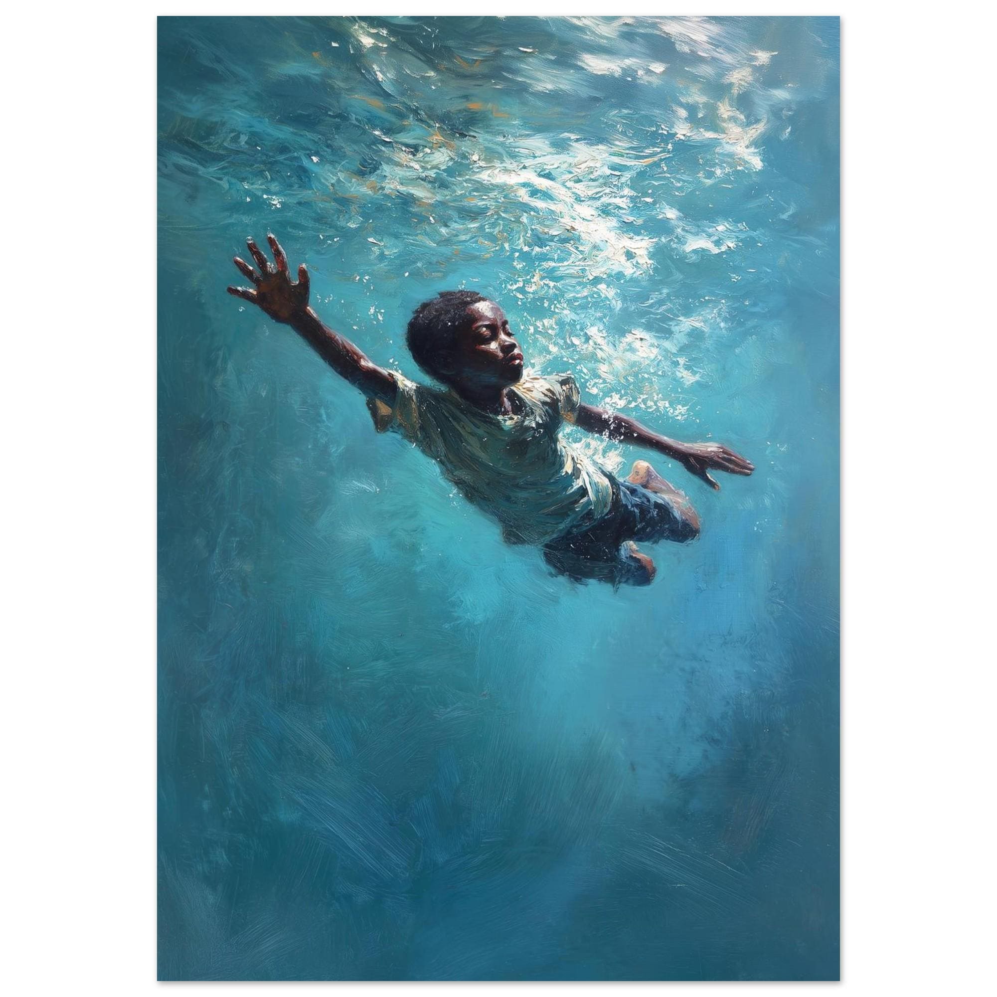 絵画 BLACK BOY 絵画 BLACK BOY black boy signed – Keane Eyes Gallery