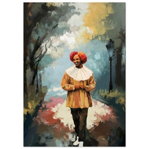 Black Man Art, Masculine Art, Male Decor, African American Art, Homie, 90s Art,  Interior Design, Contemporary Art, Clown Art