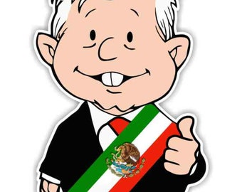 AMLITO Lopez Obrador AMLO Mexico Decal