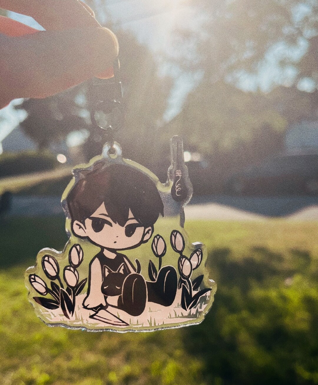 Omori Keychain Charm Etsy