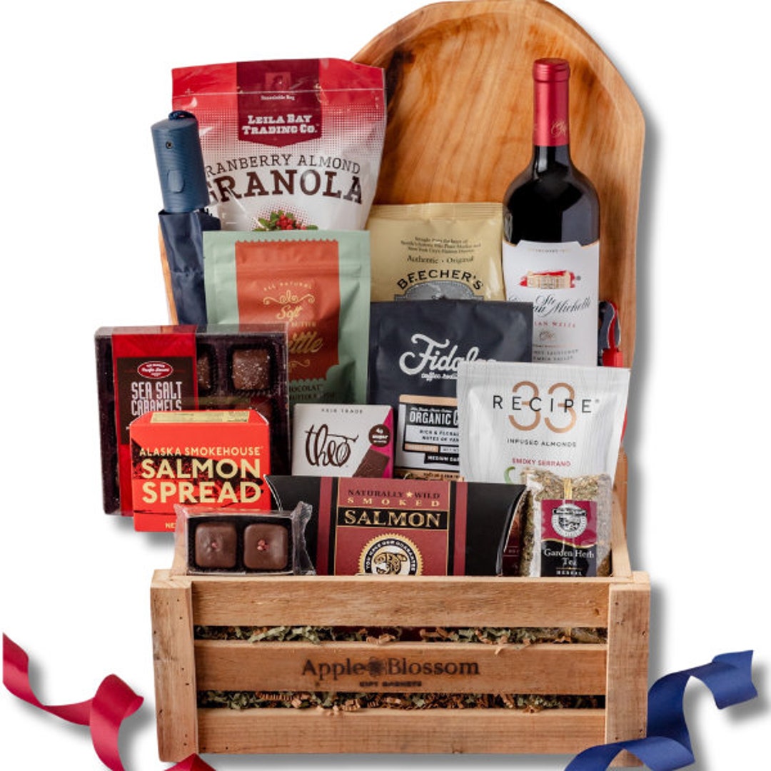 The Best of the Northwest Gift Basket Gourmet Client, Family, Friends
