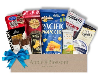 Pacific Snack Surprise Gourmet Gift Basket gift client, closing gift, housewarming, thank you, corporate gift, real estate, Seattle, snacks