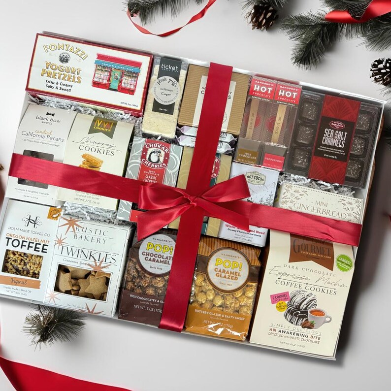 Deluxe Christmas Snack Gift Gourmet Corporate Gift Luxury Christmas