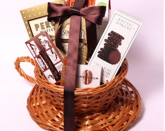 Coffee Lovers Gourmet Gift Basket