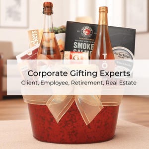 corporate gift experts.  We specialize in corporate gifts for employees, clients, corporate events, team recognitions, retirement and more