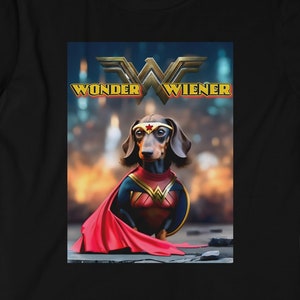 Wonder woman dog shirt sale