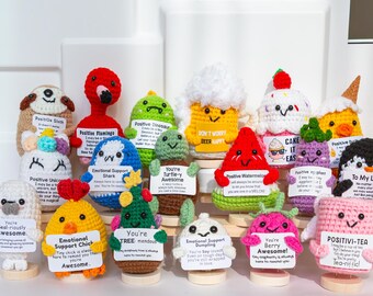 Crochet Emotional Support Gift: Employee Appreciate Gift
