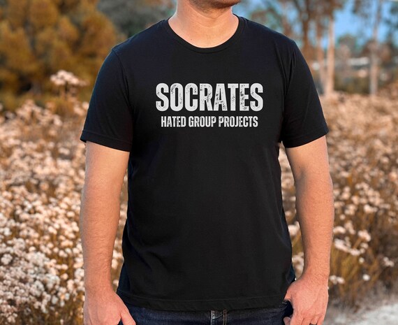 Colorful Socrates Hipster Triangle Shirt - Philosophy Gift Colorful Socrates Hipster Triangle Shirt - Philosophy Gift
