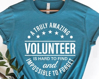 Camiseta de agradecimiento a los voluntarios, regalo de Helping Hands