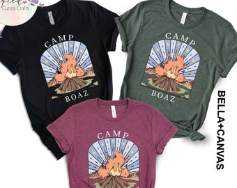 Custom Camp Shirt, Camp Gifts, Custom Family Reunion Shirt, Custom Cousın Camp Gift, Camp Crew Shirt, Camping Trip Shirt, Camping Family Tee