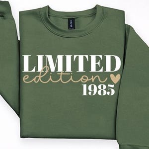 Limited Edition Birthday Hoodie – Custom 1994 Hoodie, 21st, 30th, 40th, 50th Bday Gift, Personalized Birthday Sweatshirt