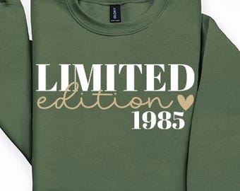 Custom Birthday Year Hoodie – Limited Edition Personalized Gift