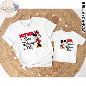 Matching Mommy and Son Shirts - Mommy and Me Disney Tees - Mother&#39;s Day Gift - Mother Son Matching Outfits - Cute Family Vacation Shirts