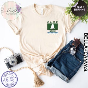 Custom Camp Walden Shirt – Parent Trap Inspired Camping T-Shirt – Bachelorette Camp Party Tee – Nature Lover Gift – Personalized Camp Shirt