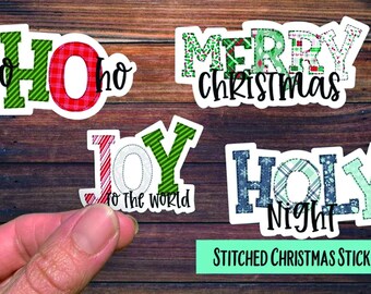 Christmas Sticker, Holiday Sticker, Santa Sticker, Holidays Sticker, Laptop Sticker, Water Bottle Sticker, Ipad Sticker, Tumbler Sticker