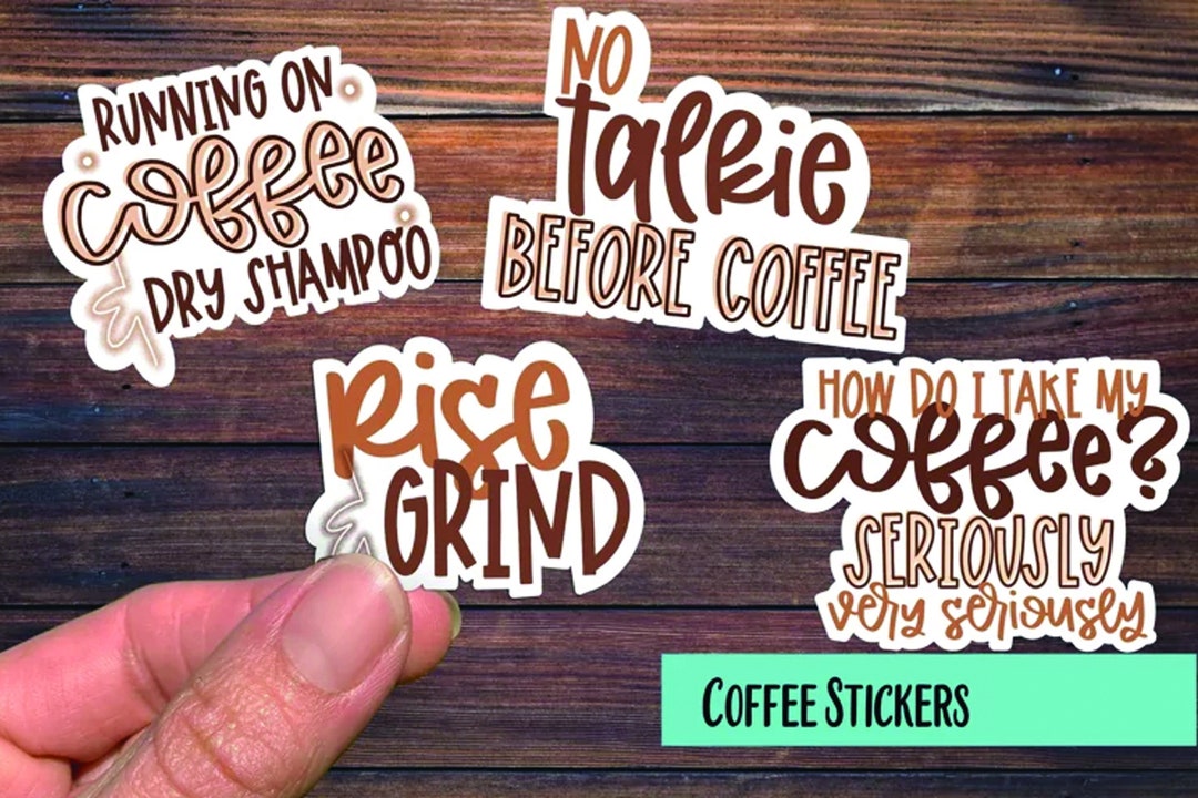 Coffeescript Stickers Coffee Sticker, Coffee Cup Sticker, Coffee Decal, Laptop Stickers ...