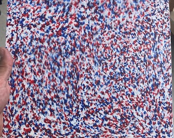 Recycled HDPE Plastic Sheet 12x12: Colorful DIY Craft Slab