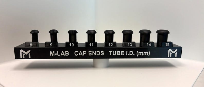 Camp Chair End Caps, 8-15 mm - Replacement Tube Caps, Pack of 4, Choose Your Size image 1