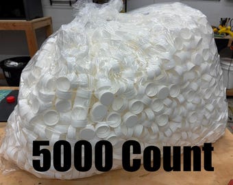 5000 Count 30mm Bottle Caps | Clean Plastic Feedstock , DIY Projects