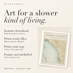RetroSwell digital download: instant download, print-ready files, print at home or at any print shop. Frame not included.