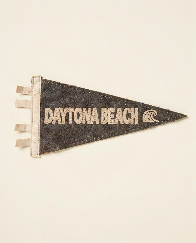 Daytona Beach, Florida Surf Pennant Print
