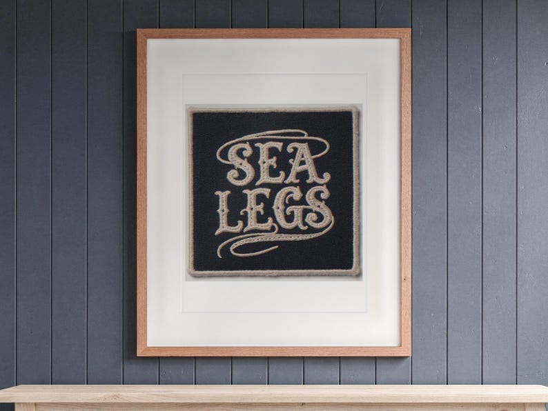 Sea Legs Patch Print