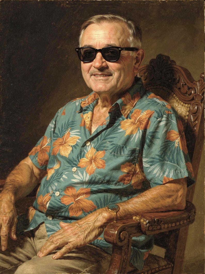 Harry S. Truman Surfer Art Print