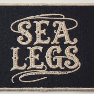 Sea Legs Patch Print | Vintage Embroidered Patch Wall Art (Digital Download) image 6