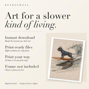 RetroSwell digital download: instant download, print-ready files, print at home or at any print shop. Frame not included.