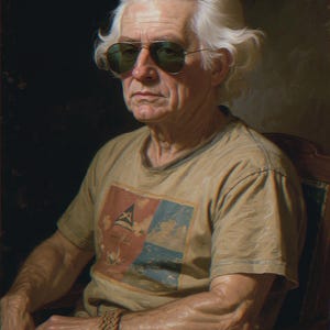 Thomas Jefferson full artwork and composition, shown flat without a room setting.