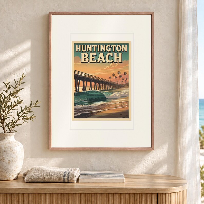 Huntington Beach Poster