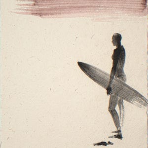 Surfer Ink Style full artwork and composition, shown flat without a room setting.