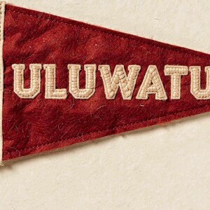 Uluwatu, Bali, Indonesia Surf Pennant Print | Vintage Felt Pennant Art | Beach House Decor | Retro Surf Wall Art | Printable Digital Downloa image 4
