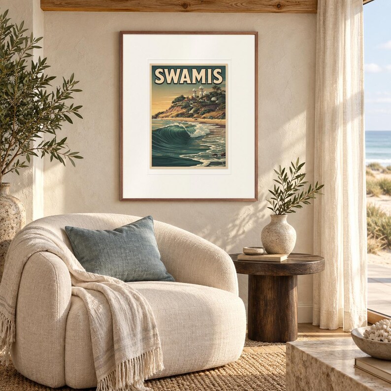 Swamis Surf Poster