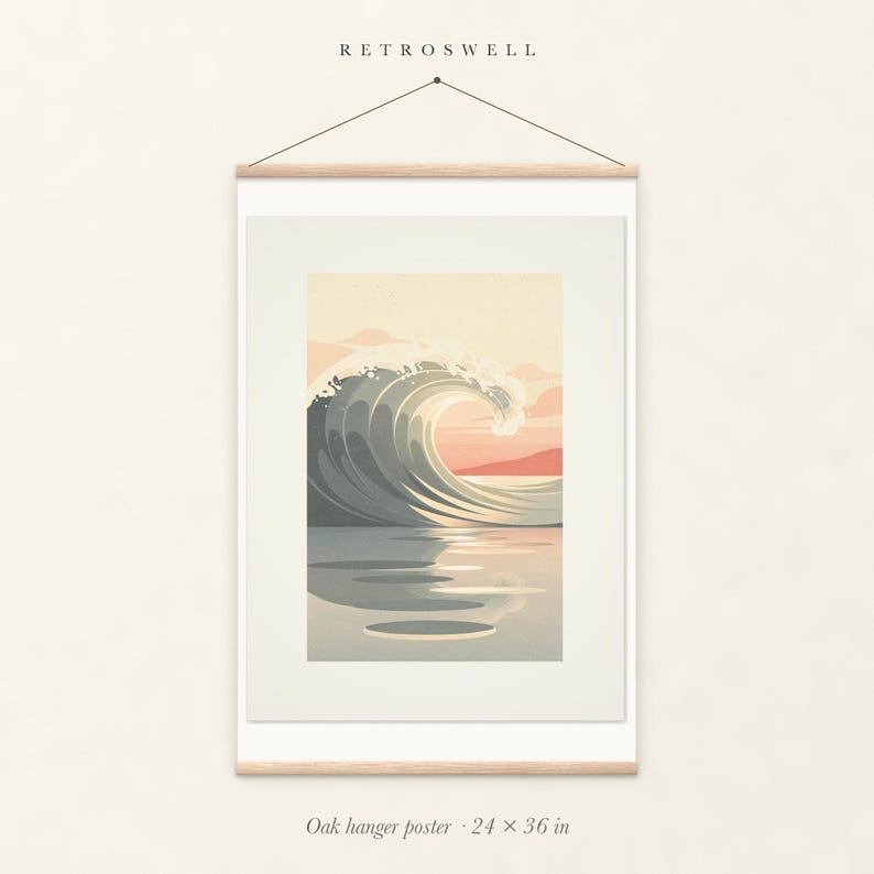 Ocean Wave Nursery Art