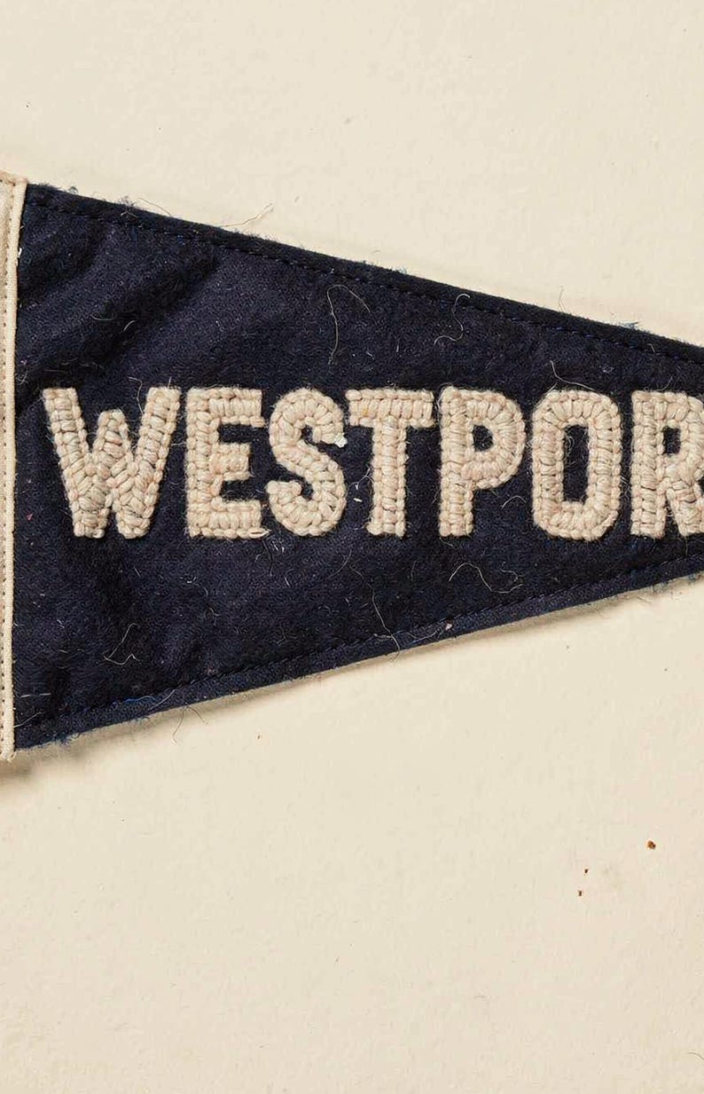 Westport, Washington Surf Pennant Print | Vintage Felt Pennant Art | Beach House Decor | Retro Surf Wall Art | Printable Digital Download image 4