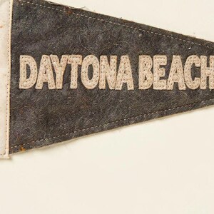 Daytona Beach, Florida Surf Pennant Print | Vintage Felt Pennant Art | Beach House Decor | Retro Surf Wall Art | Printable Digital Download image 4