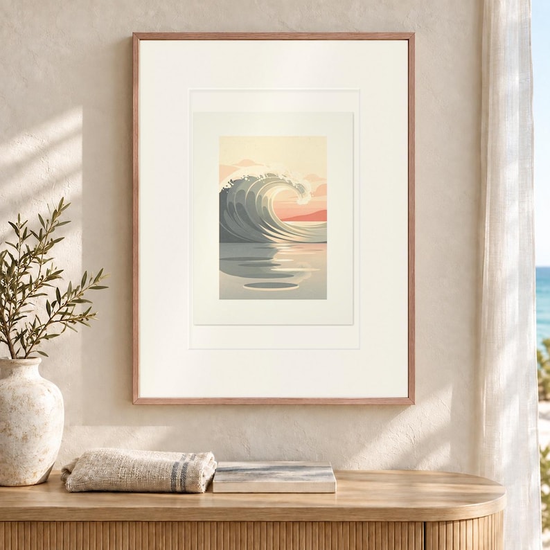 Ocean Wave Nursery Art